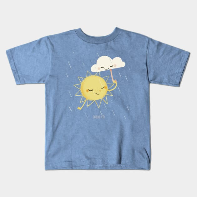 Little Sun Kids T-Shirt by BabyKarot